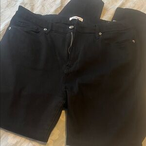 Good American  Black Jeans size 16